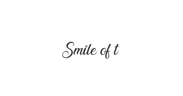 Smile of the Ocean font thumb